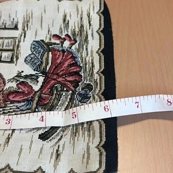 Woman’s Work Knitting Tapestry Kiss-lock Closure Clutch Wallet Faizah-10 Style - Picture 8 of 11